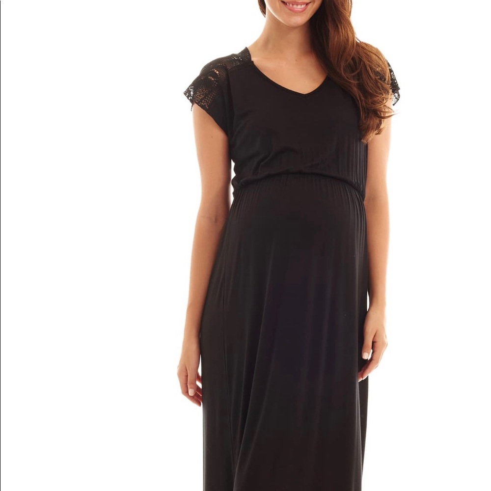 EVERLY GREY MATERNITY MAXI